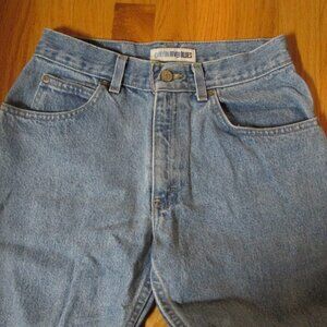 CANYON RIVER BLUES BOY'S SIZE 26 SHORT JEANS MED BLUE STONE WASHED DENIM CLASSIC